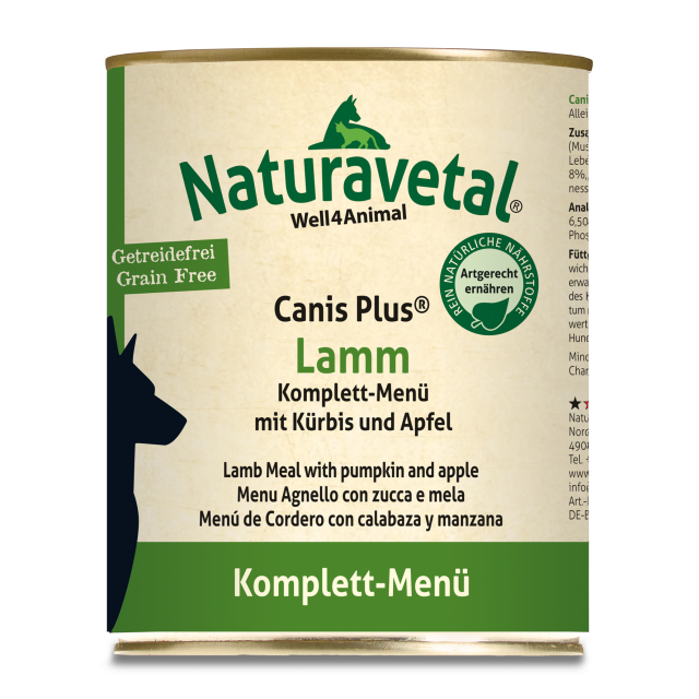 Canis Plus® Complete Menu Lamb
