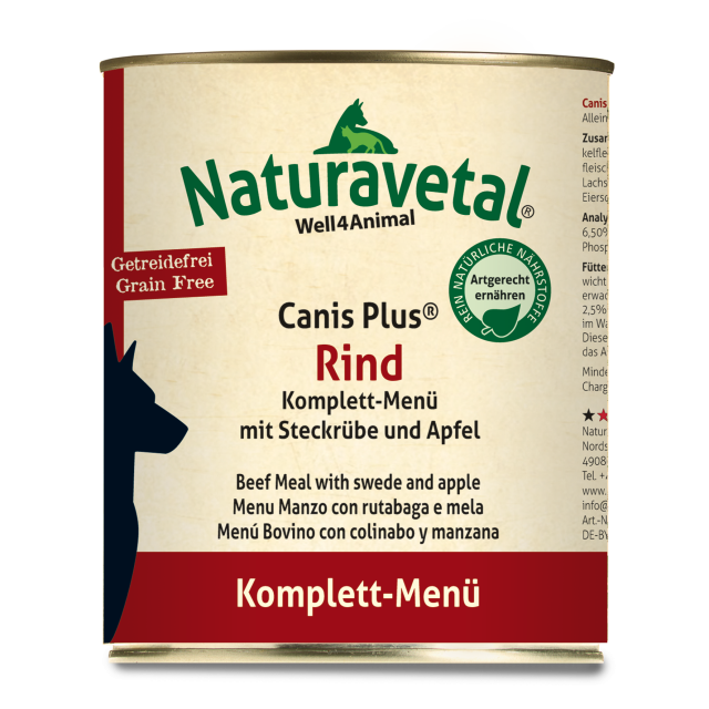 Canis Plus® Complete Menu Beef